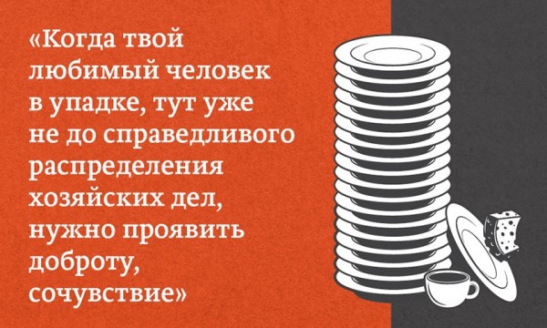 «Ладно, ты можешь рассказать мне, как помочь по дому». Почему женщины спрашивают, догадываются мужчины

